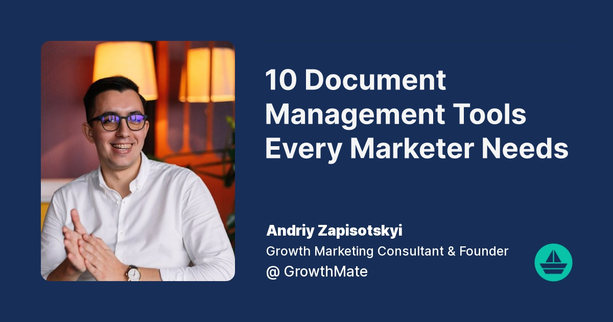 10 Document Management Tools Every Marketer Needs