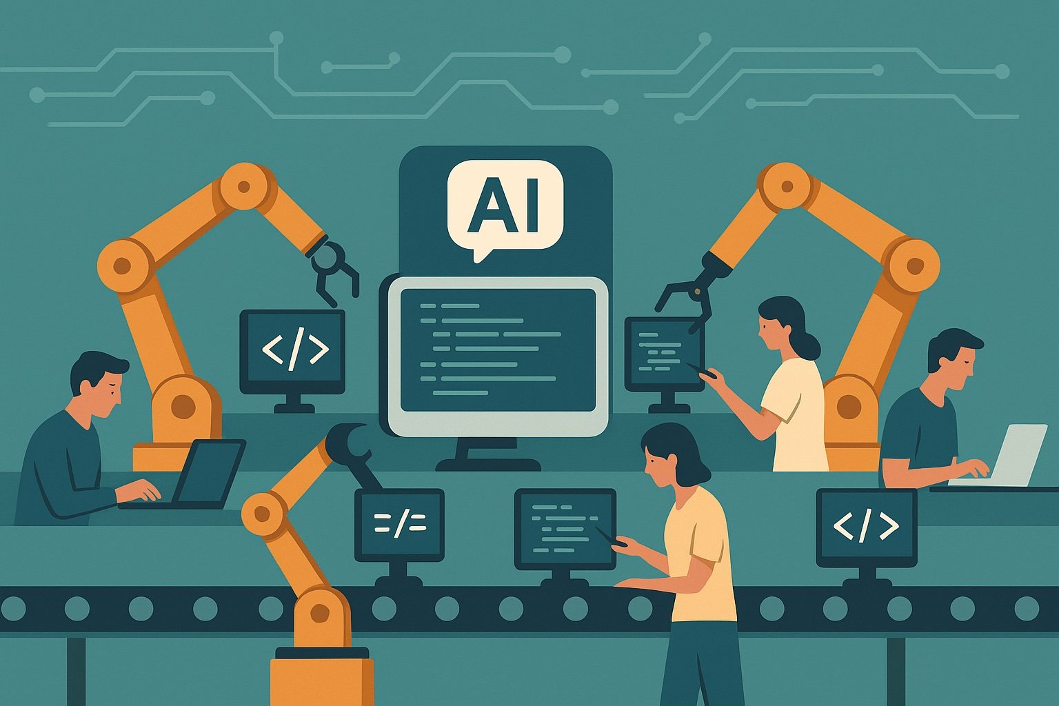 From AI Assembly Lines to Orchestrators: Two New Paths Emerging in Software Engineering?