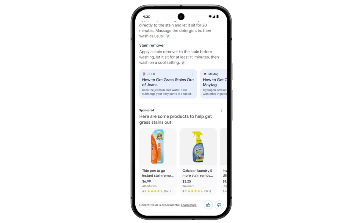 Ads in AI Overview