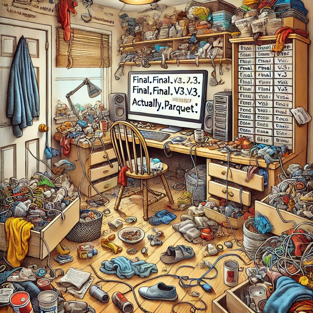 How different from a teenagers room is your data?