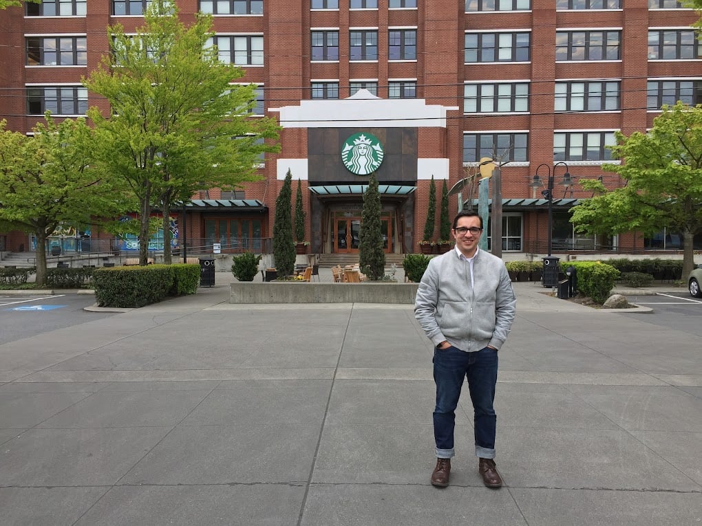 <i>Starbucks HQ during my immersion week in Seattle, WA</i>