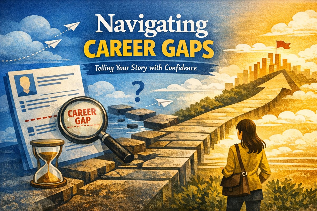 Navigating career gaps, telling your story with confidence
