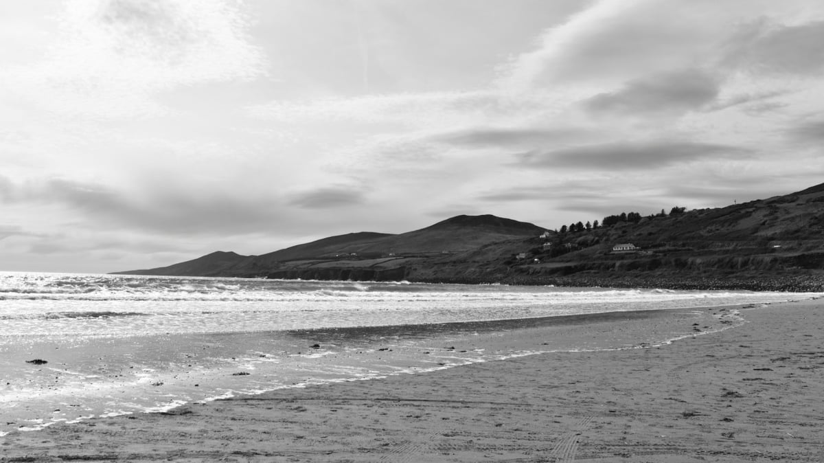 Inch Beach, Dingle Peninsula, Ireland. April, 2025. By the author.