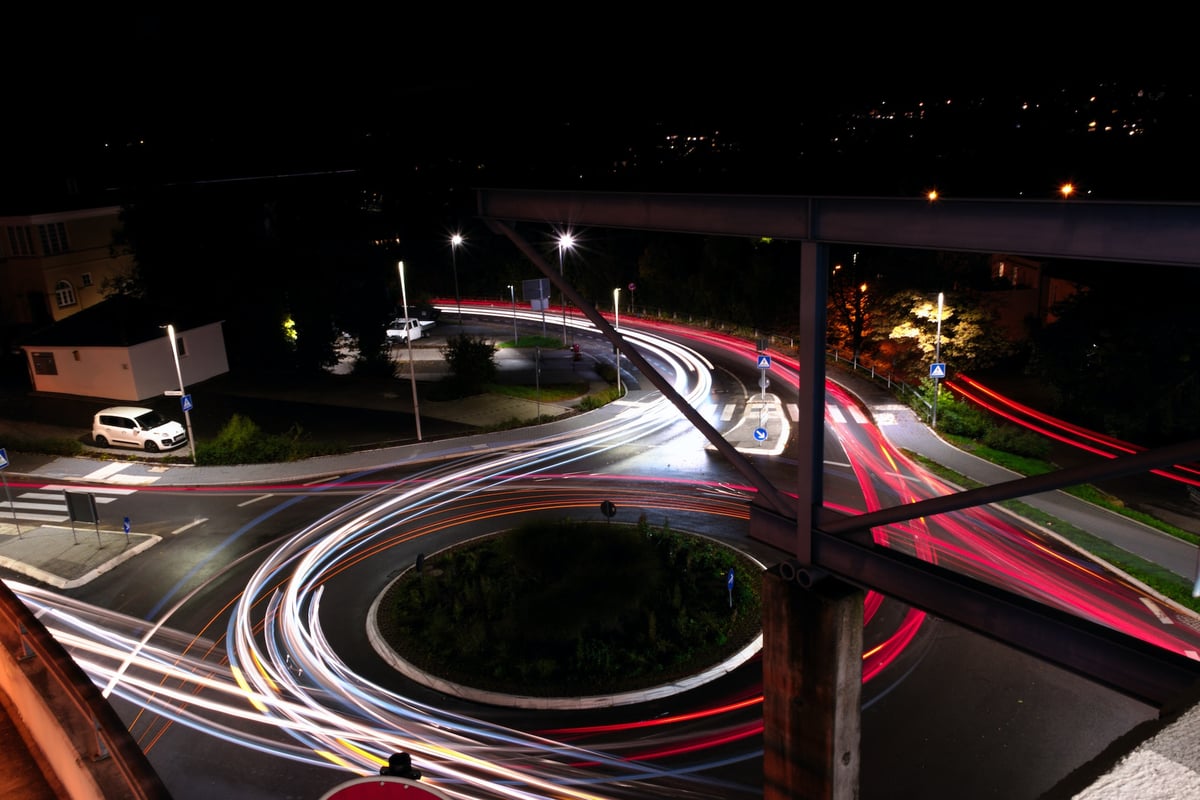 As a well-organized roundabout OKRs helped us to bring order and go fast. Photo by Stephan H. on Unsplash