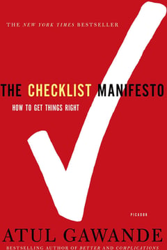 The Checklist Manifesto