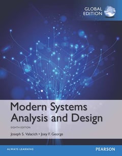 Modern Systems Analysis and Design, EBook, Global Edition