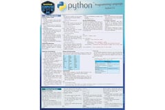 Python Programming Language QuickStudy Laminated Reference Guide