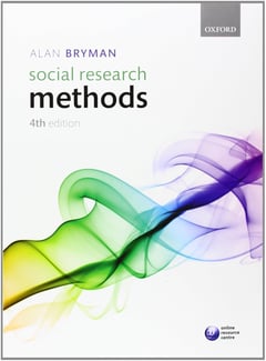 Social Research Methods, 4th Edition