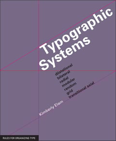 Typographic Systems of Design: Frameworks for Type Beyond the Grid (Graphic Design Book on Typography Layouts and Fundamentals)