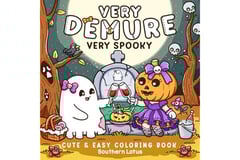 Very Demure Very Spooky: Coloring Book for Adults and Teens Featuring Creepy Adorable Characters in Cozy and Spooky Vibes, Cute and Easy Designs for ... Stress Relief (Spooky - Cute - Easy Coloring)