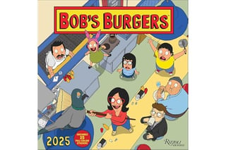 Bob's Burgers 2025 Wall Calendar