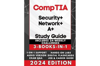 CompTIA SECURITY+, NETWORK+ & A+ EXAM PREP (3-BOOKS-IN-1): Triple Your IT Certifications! High Pass Rate, Simplified Learning + AUDIO, 600 Q&A, Career Assistance, 24 Weekly IT Challenges & BEYOND