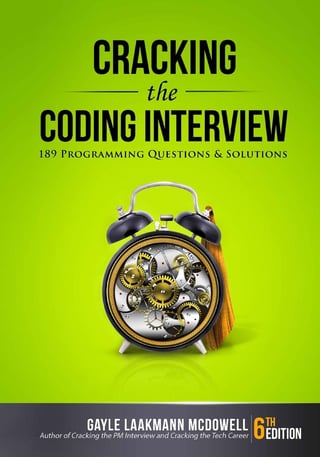 Cracking the coding interview