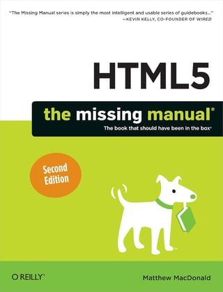 HTML5: The Missing Manual