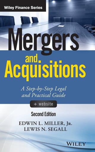 Mergers and Acquisitions: A Step-by-Step Legal and Practical Guide