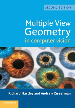 Multiple view geometry in computer vision