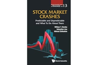 Stock Market Crashes: Predictable And Unpredictable And What To Do About Them (World Scientific Finance)