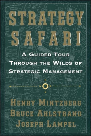 Strategy Safari: A Guided Tour Through the Wilds of Strategic Management