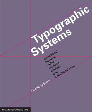 Typographic Systems of Design: Frameworks for Type Beyond the Grid (Graphic Design Book on Typography Layouts and Fundamentals)