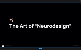 Video: 10x Designers Lesson - The Art of Neurodesign
