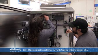 Video: 2014 Operational Excellence Award: Ozone International, LLC