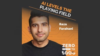 Video: AI Levels the Playing Field - Reza Farahani