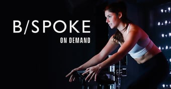 Link: at home workout, on demand classes, exercise bike, HIIT,  | B/SPOKE ON DEMAND