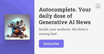 Article: Autocomplete. Your daily dose of Generative AI News | Marco | Substack