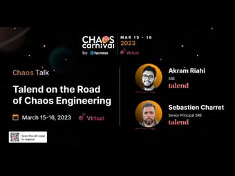 Video: Chaos Carnival 2023-Talend on the Road of Chaos Engineering-26 - Akram Riahi, Sebastien Charret