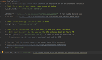 Article: Create Profile Page using Microsoft Graph API
