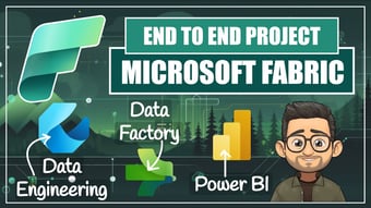 Video: End to End Data Project with Microsoft Fabric - Data Engineering, Data Factory and Power BI