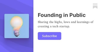 Article: Founding in Public