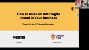 Video: Growth Tribe Masterclass - How to Build an Antifragile Brand in Your Business