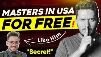 Video: How he did his Masters in USA for free