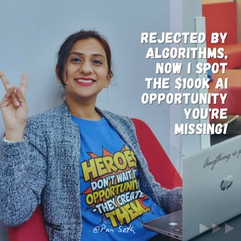 Article: How I turned AI rejections into a thriving consulting business | Pan Seth posted on the topic | LinkedIn