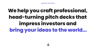 Article: How Sam Eisenberg Created a Side Project to Help Founders Develop Their Own Pitch Deck | Course Method