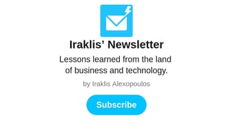 Article: Iraklis’ Newsletter