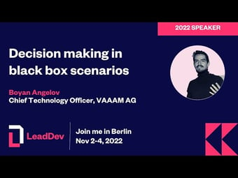 Video: LeadDev Berlin 2022 Boyan Angelov