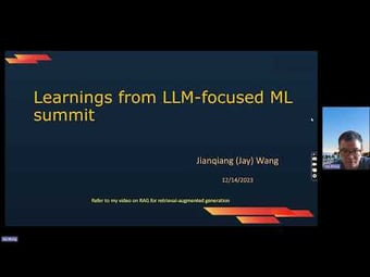 Video: Learnings from LLM-focused ML summit​