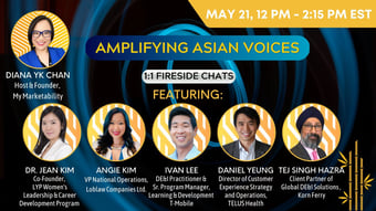 Video: LIVE: Amplifying Asian Voices Series | 5 Fireside Chats on Leadership, Mentoring & Allyship