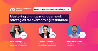 Link: Mastering change management [panel discussion]