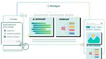 Link: Mindgen: Your Personal AI Knowledge Summarizer