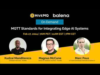 Video: MQTT Standards for Integrating Edge AI Systems