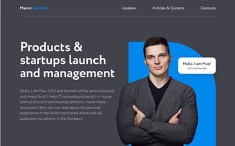 Link: MV - Products & startups launch and management