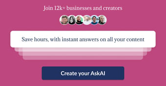 Link: My AskAI — Your own ChatGPT, with your own content