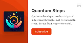 Article: Quantum Steps | Wisen Tanasa | Substack