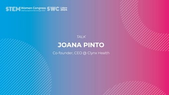 Video: TALK - Joana Pinto - STEM Women Congress Lisboa 2024