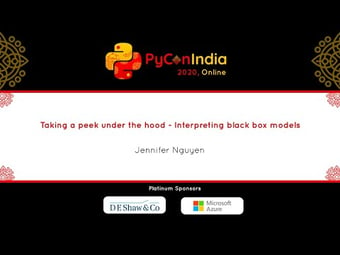 Video: Talk: Taking a peek under the hood - Interpreting black box model - Jennifer Nguyen
