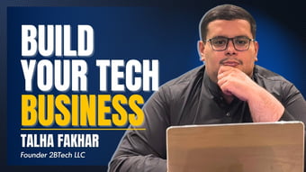 Video: Tech Business can make money for you | #technology #money #success #business | Talha Fakhar Ep 09
