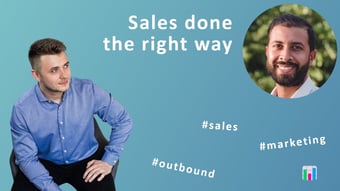 Video: The science behind doing sales the right way! - Charaf El Bellai